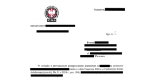 kontrola organów kontrolnych